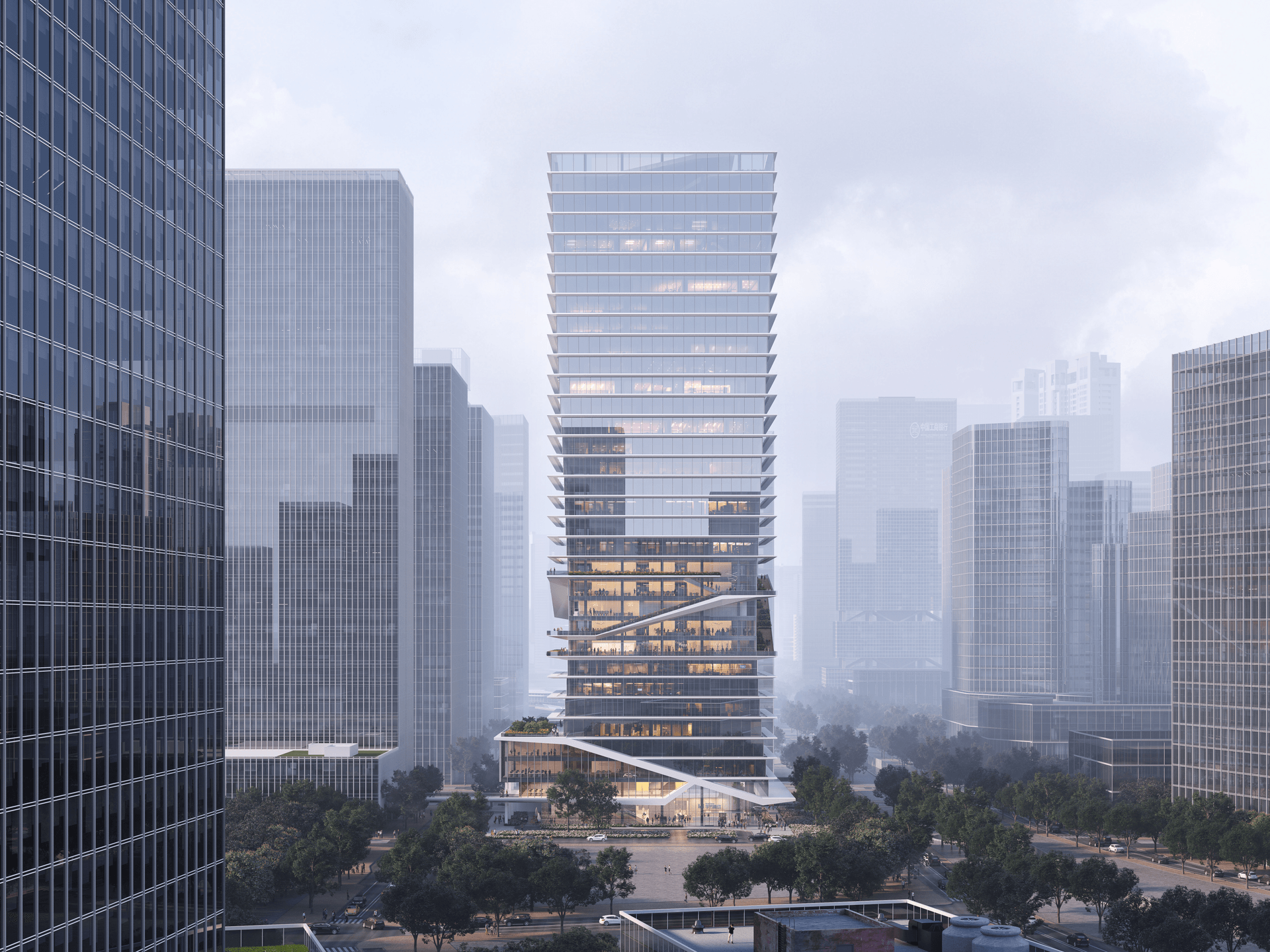ByteDance Houhai Center - Exterior Day View